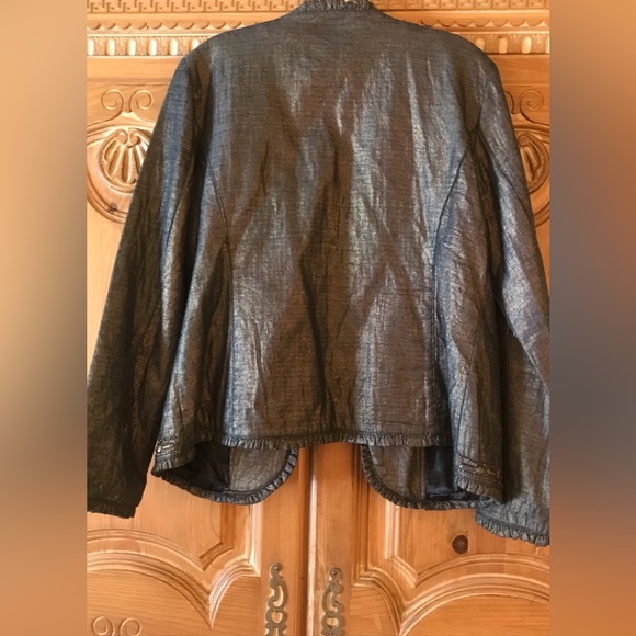 Chicos brown jacket sz 8 - Picture 8 of 8